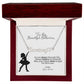 Personalized Ballerina Name Necklace with Heart Dance Gift-[Heartfelt Family Gift]