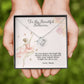 Ballerina Necklace - Dance Recital Gift From Mom -Love Knot-[Heartfelt Family Gift]