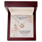 Ballerina Necklace - Dance Recital Gift From Mom -Love Knot-[Heartfelt Family Gift]