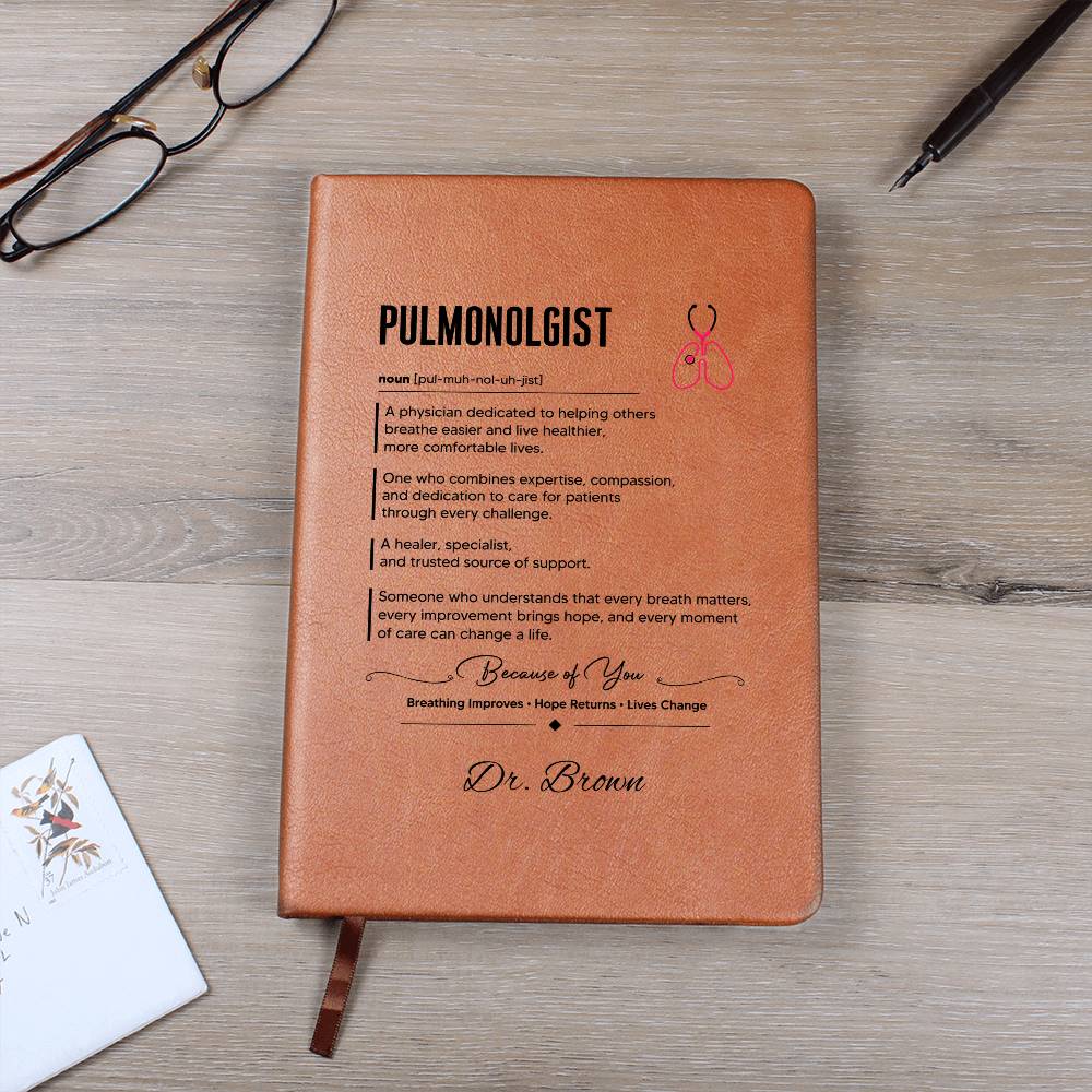 Pulmonoglist Journal, Thank You Gift for Doctor