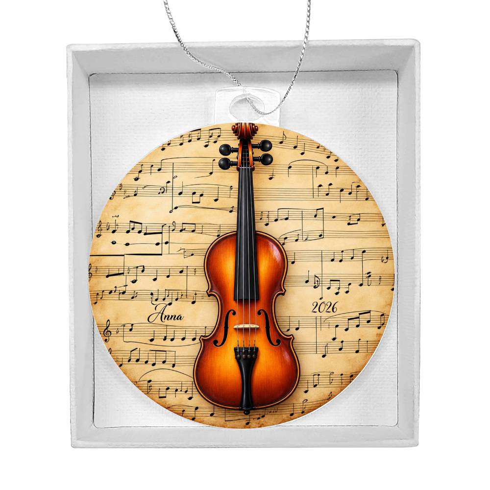 Violin Ornament