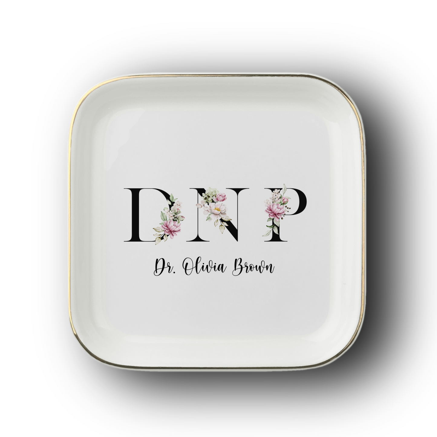 DNP Jewelry Dish, Doctor of Nursing Graduation Gift