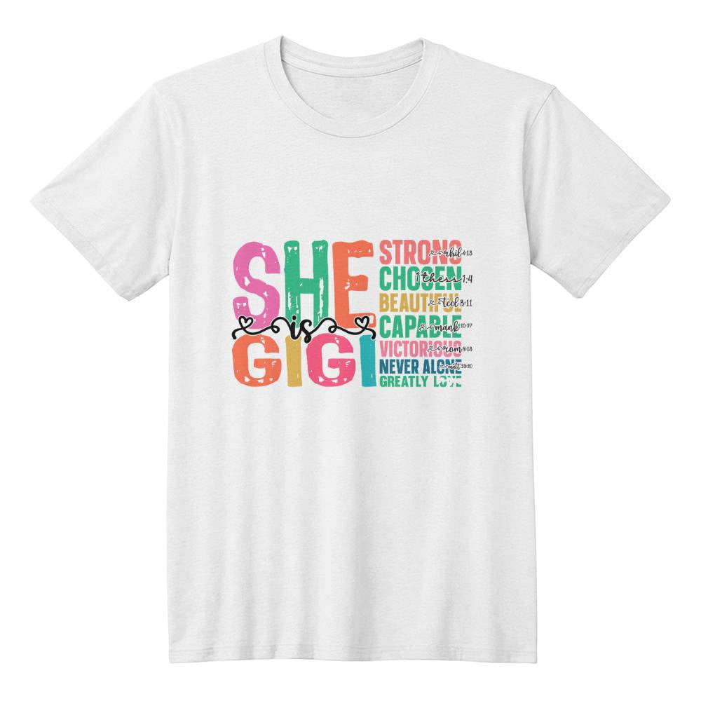 She Is Gigi T-Shirt-[Heartfelt Family Gift]