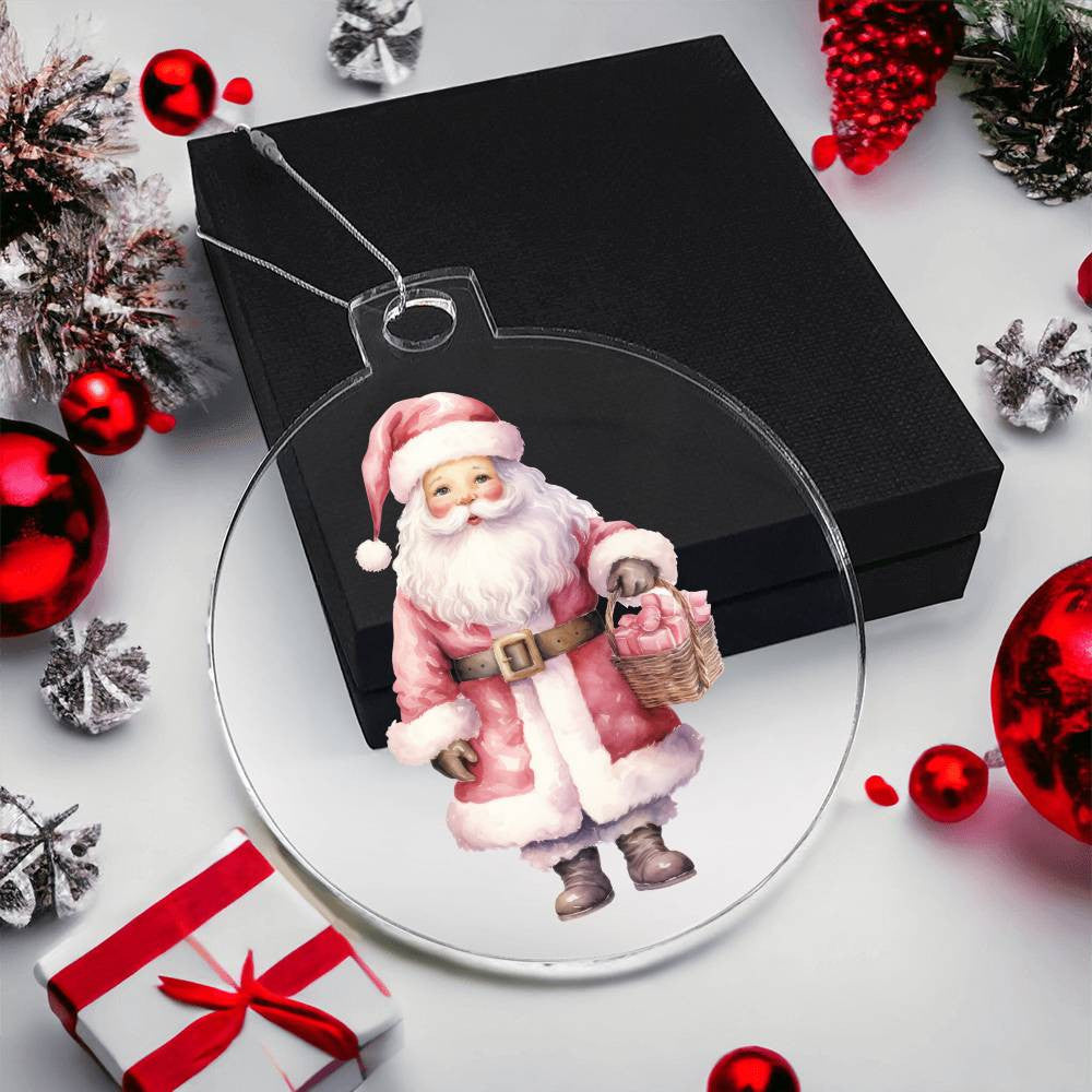 Acrylic Christmas Ornament-[Heartfelt Family Gift]