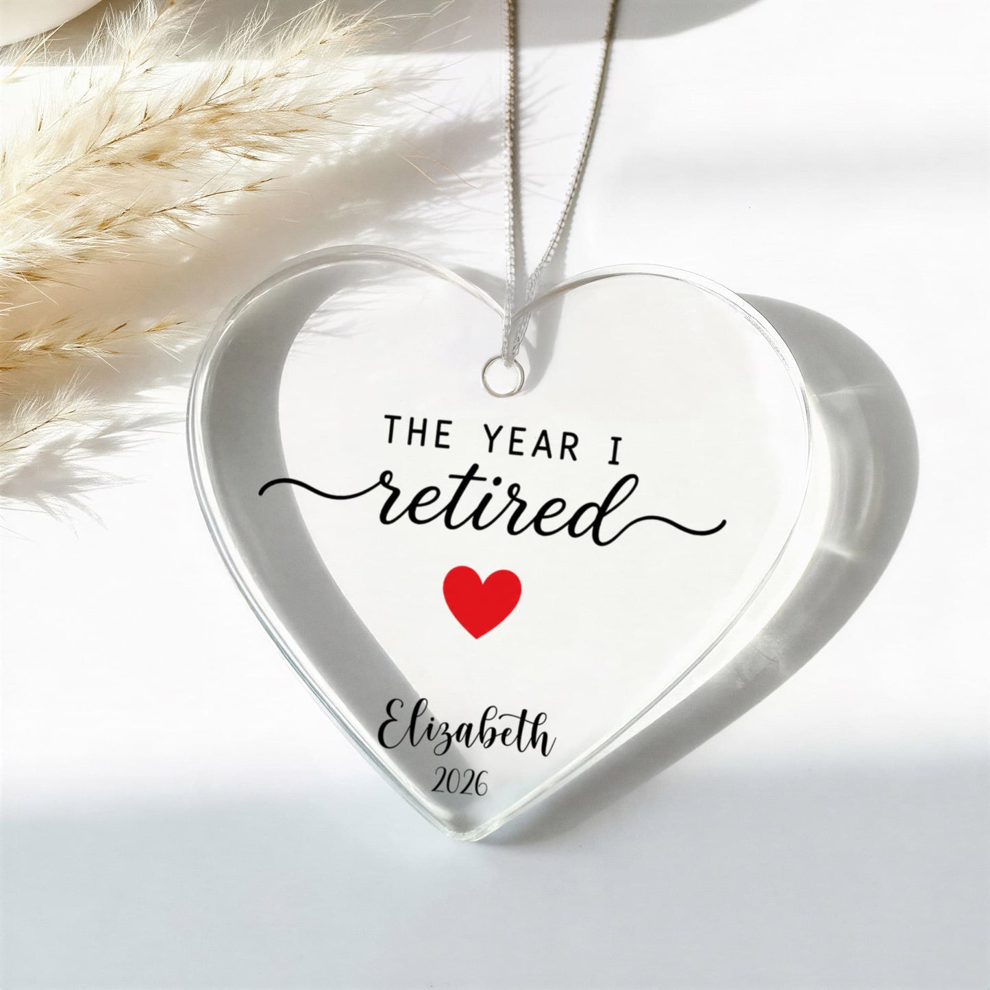 The Year I Retired Christmas Ornament