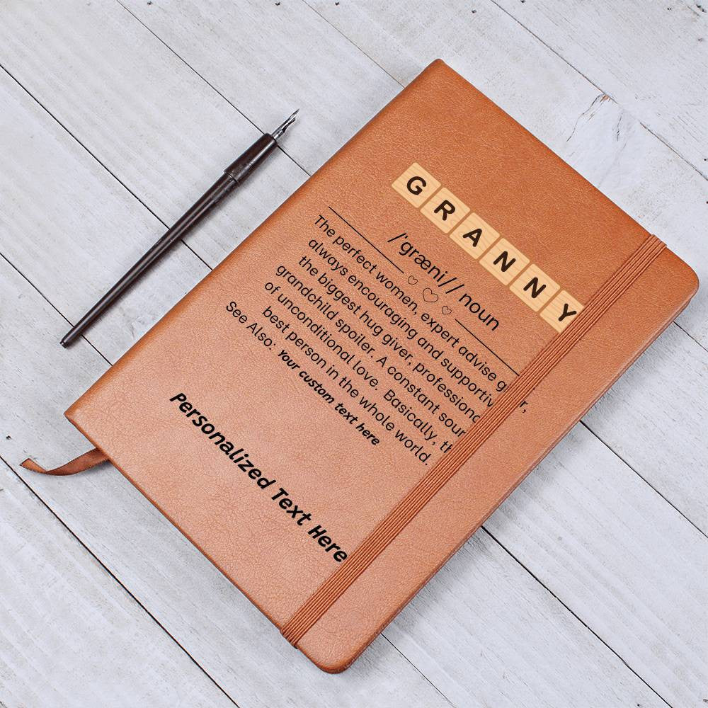 Granny definition Keepsake Journal For Grandma-[Heartfelt Family Gift]