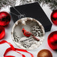 Cardinal Family Name Date Custom Christmas Ornament-[Heartfelt Family Gift]
