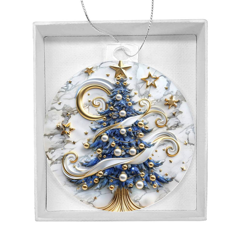 Tree Christmas Ornament-[Heartfelt Family Gift]