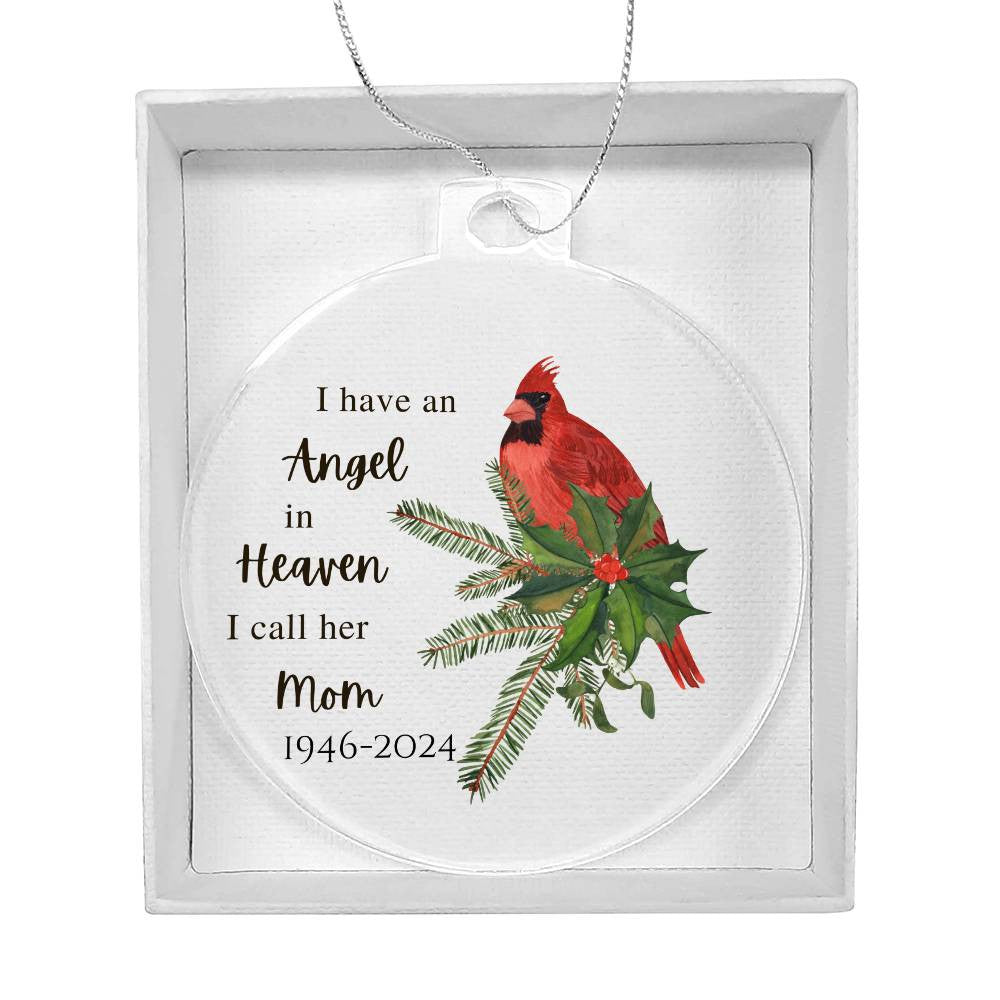 Mom Remembrance Ornament-[Heartfelt Family Gift]