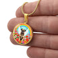 Pug Dog Engraved Memorial Rainbow Bridge Necklace-[Heartfelt Family Gift]