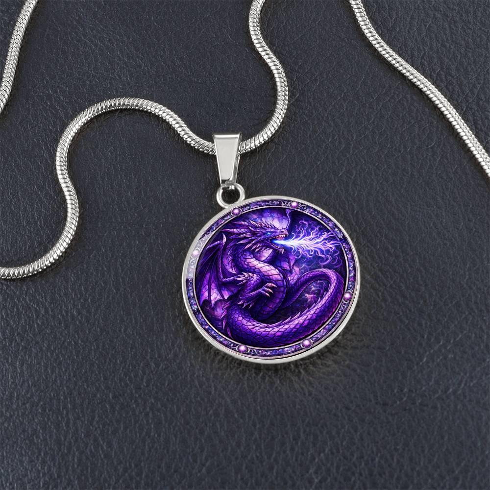 Personalized Purple Engraved Necklace Bracelet or Keychain