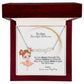 Beautiful Ballerina Personalized Name Necklace with Heart-[Heartfelt Family Gift]