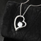 Beautiful Daughter Believe Heart Pendant Necklace-[Heartfelt Family Gift]