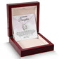 Beautiful Daughter Believe Heart Pendant Necklace-[Heartfelt Family Gift]