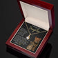 Beautiful Daughter Enjoy The Ride Alluring Beauty Petite Ribbon Necklace-[Heartfelt Family Gift]