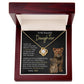 Beautiful Daughter Enjoy The Ride Love Knot Necklace-[Heartfelt Family Gift]