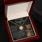 Beautiful Daughter Enjoy The Ride Love Knot Necklace-[Heartfelt Family Gift]