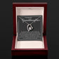 Beautiful Grandddaughter Precious Gift Heart Pendant Necklace-[Heartfelt Family Gift]