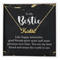 Bestie Gift -  Personalized Name Necklace for Best Friend-[Heartfelt Family Gift]