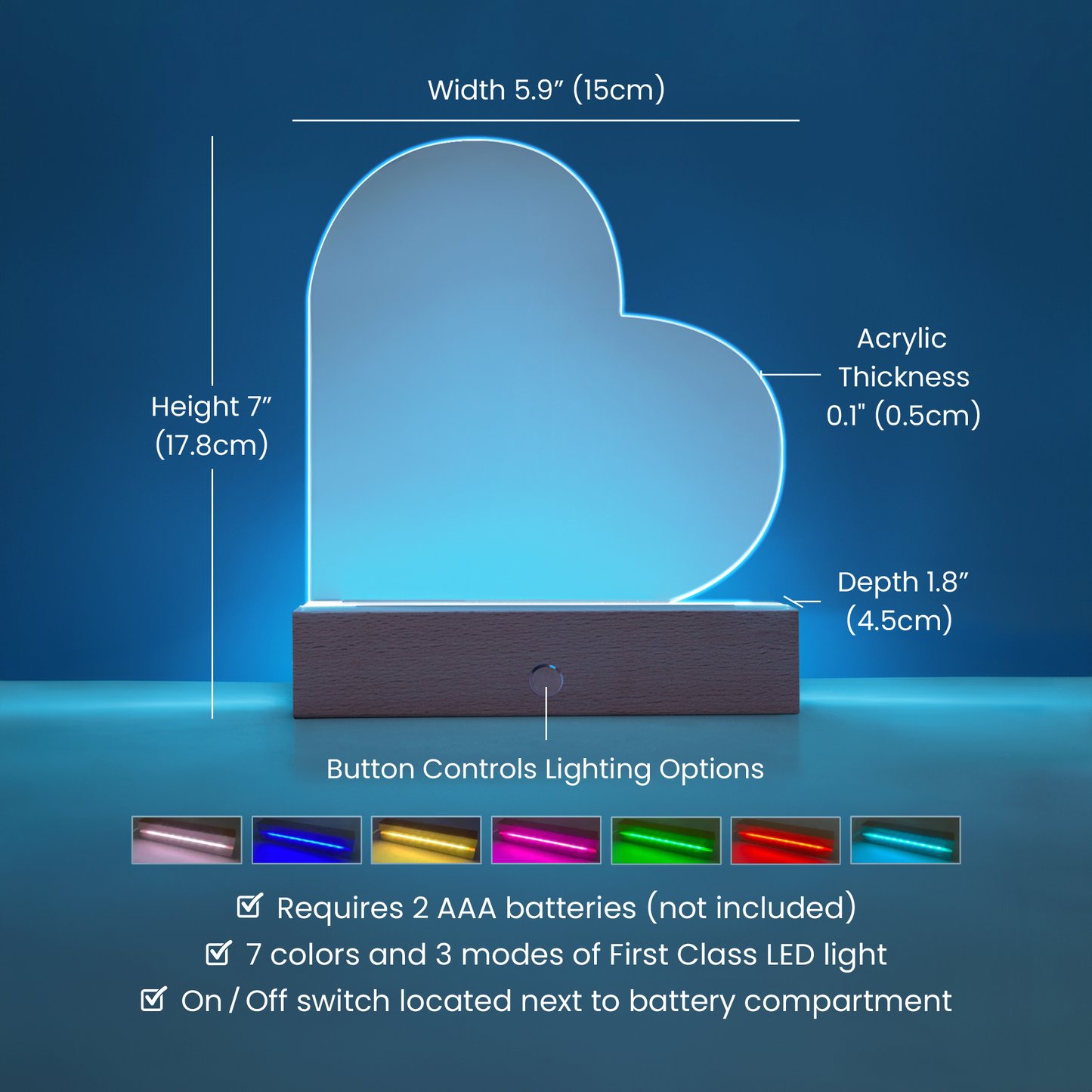 Bonus Mom Acrylic Heart Plaque