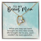 Bonus Mom Grateful Forever Love Heart Necklace-[Heartfelt Family Gift]