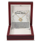 Bonus Mom Stepmom Love Knot Necklace-[Heartfelt Family Gift]