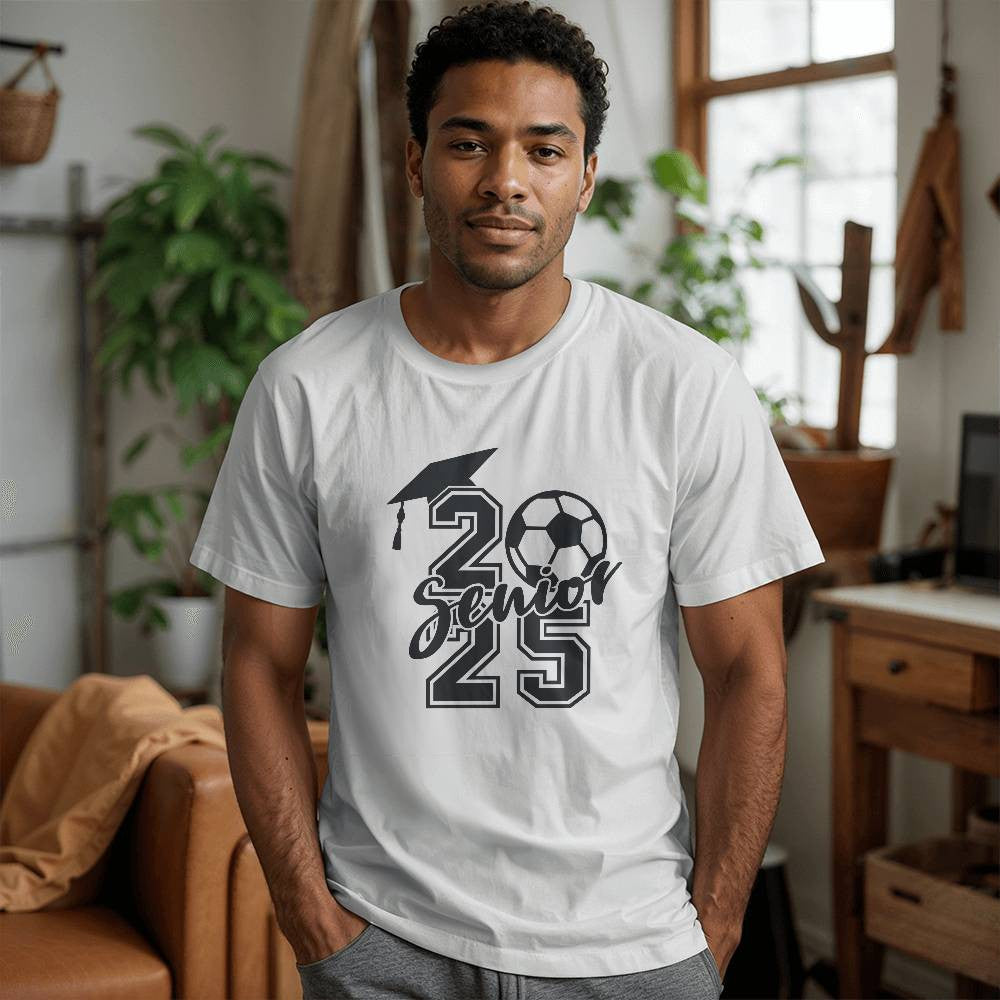 2025 Senior Soccor T-Shirt-[Heartfelt Family Gift]