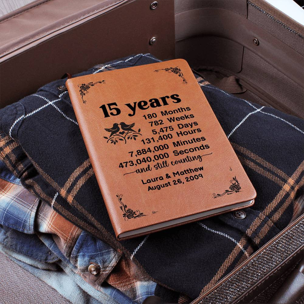 15th Wedding Anniversary Journal-[Heartfelt Family Gift]