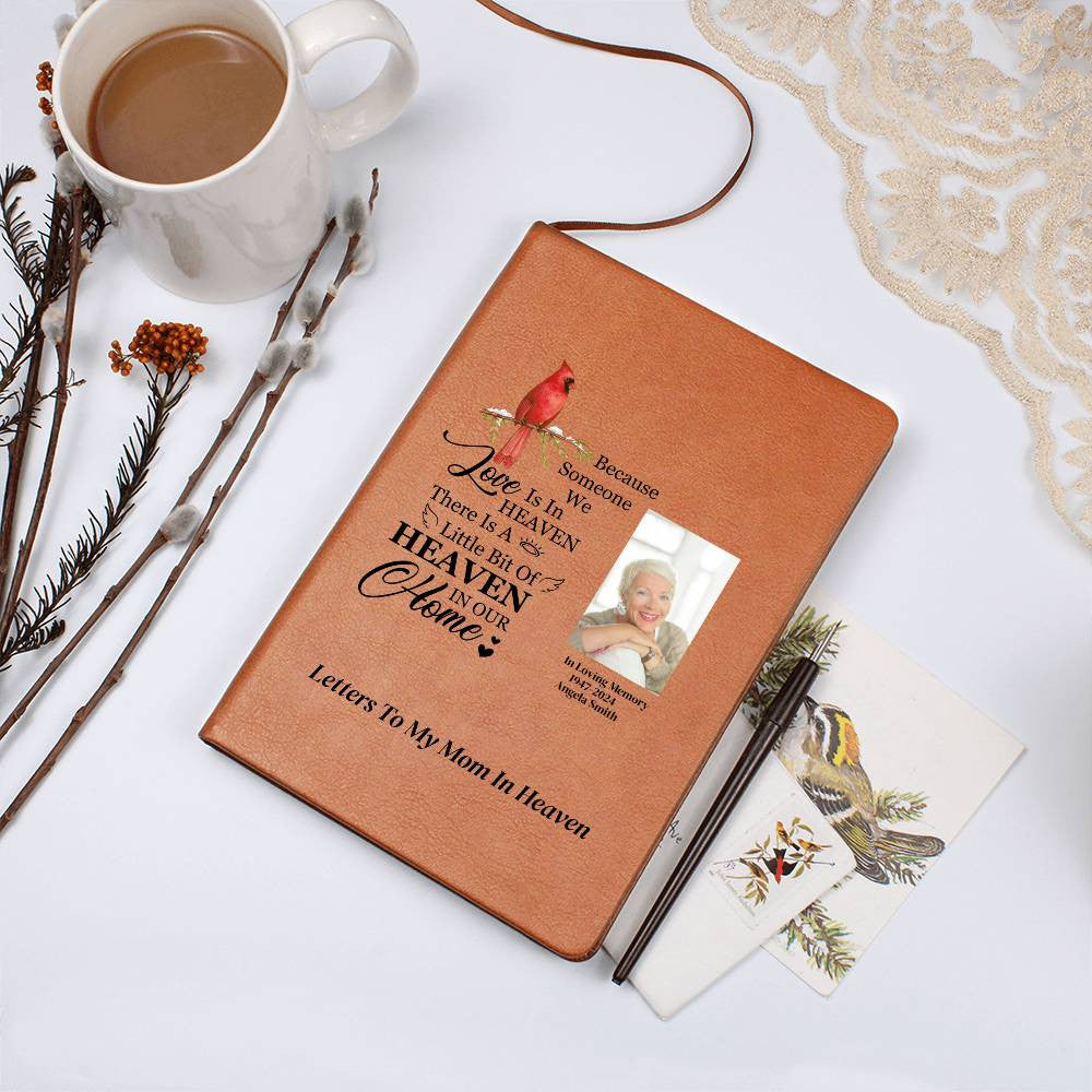 Letters to My Mom Memorial Journal, Loss of Mom, Mother Sympathy Gift, Mom in Heaven Memorial Grief Journal, Loss of Mother Gift-[Heartfelt Family Gift]