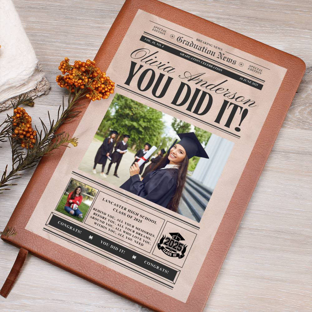Personalized Graduation Journal-[Heartfelt Family Gift]