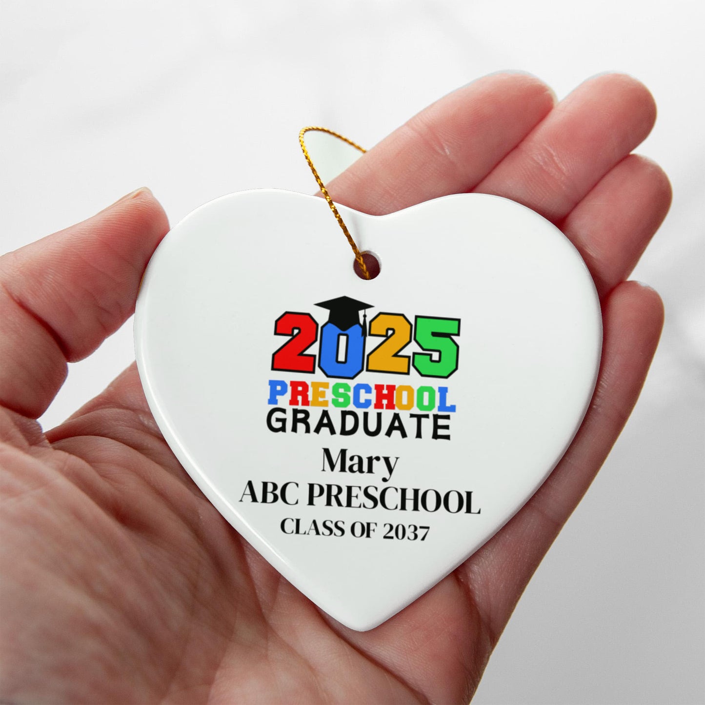 2025 Preschool Graduation Ornament