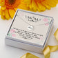 Time slips by(1) Mom Memorial Necklace-[Heartfelt Family Gift]