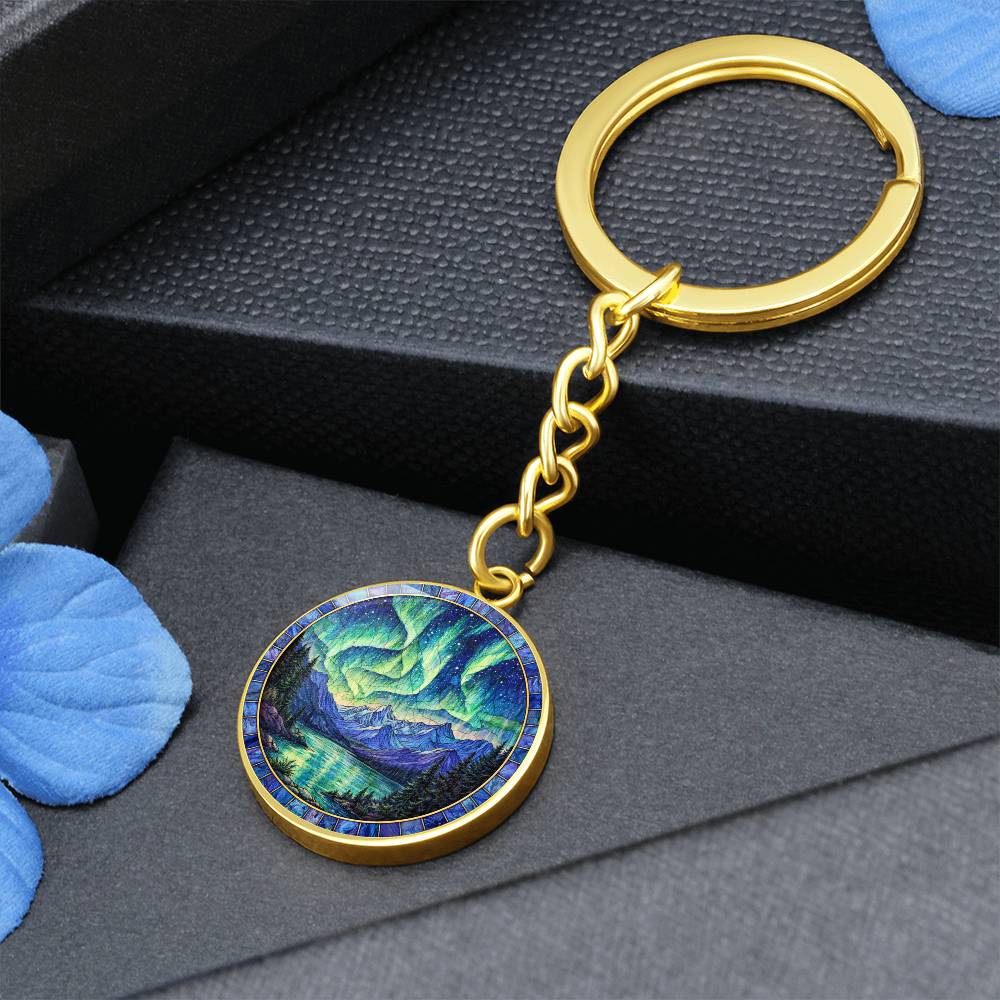Northern Lights Necklace Pendant, Aurora Borealis Jewelry, Gift for Nature Lovers, Northern Lights Bracelet