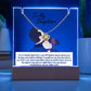 Dad Daughter Acrylic Necklace Gift Set-[Heartfelt Family Gift]