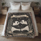 Panda Couple Cuddle Blanket for Valentines Day or Anniversary-[Heartfelt Family Gift]
