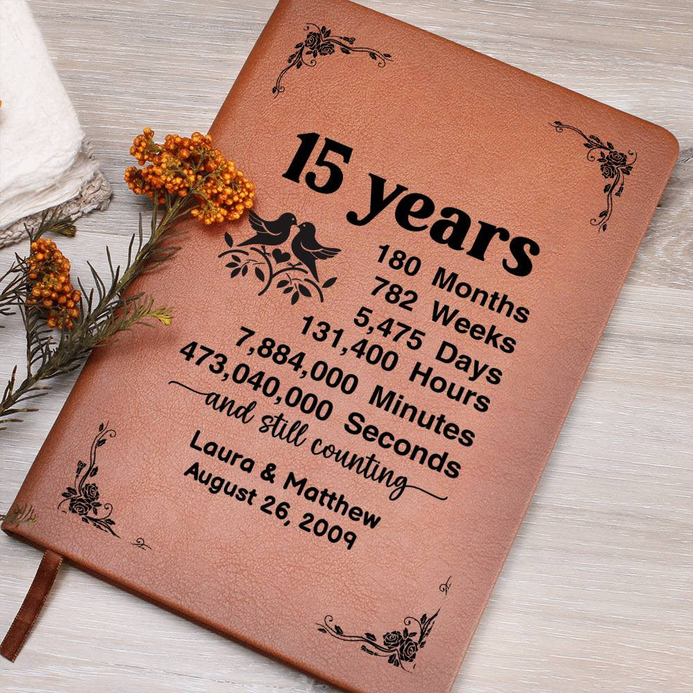15th Wedding Anniversary Journal-[Heartfelt Family Gift]