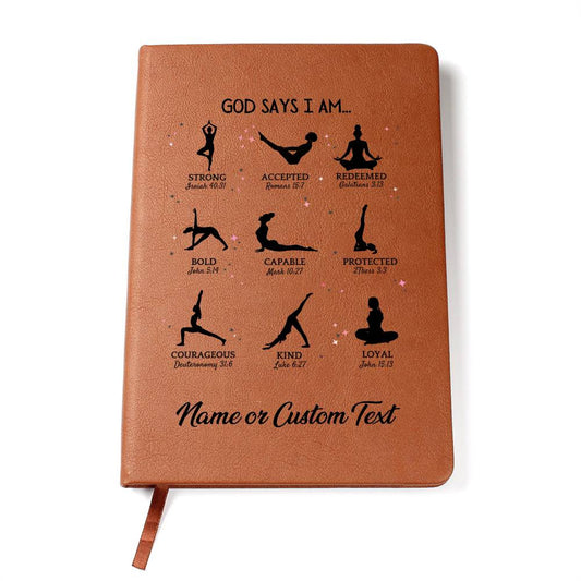 God Says I Am Yoga Journal-[Heartfelt Family Gift]