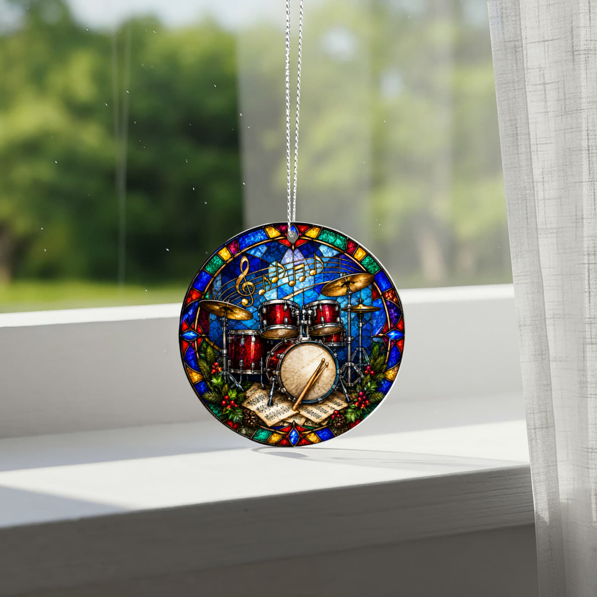 Acrylic Circle Ornament