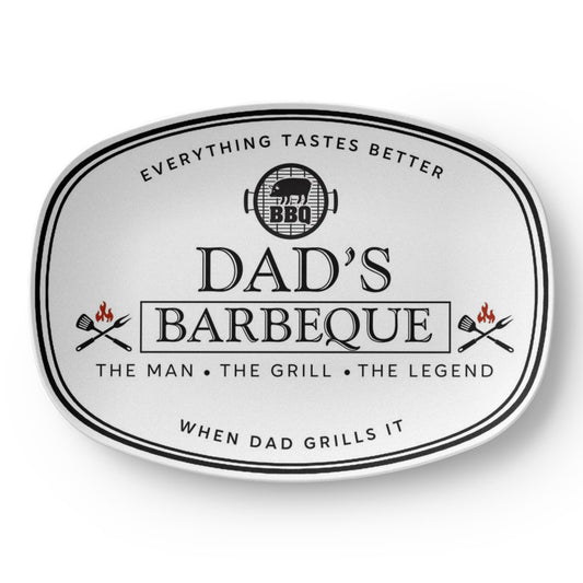 Dad's BBQ Serving Tray for Dad