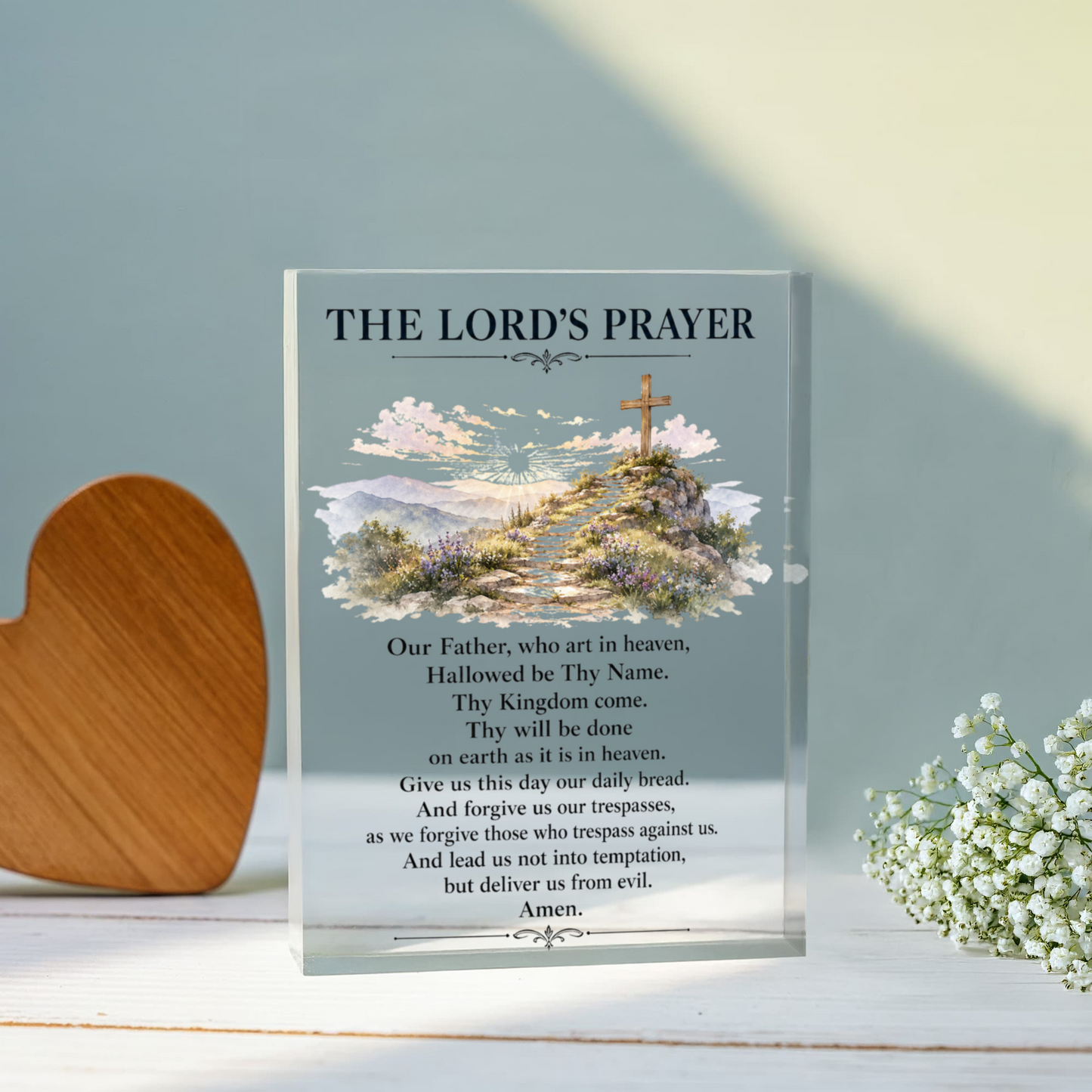 The Lords Prayer Plaque