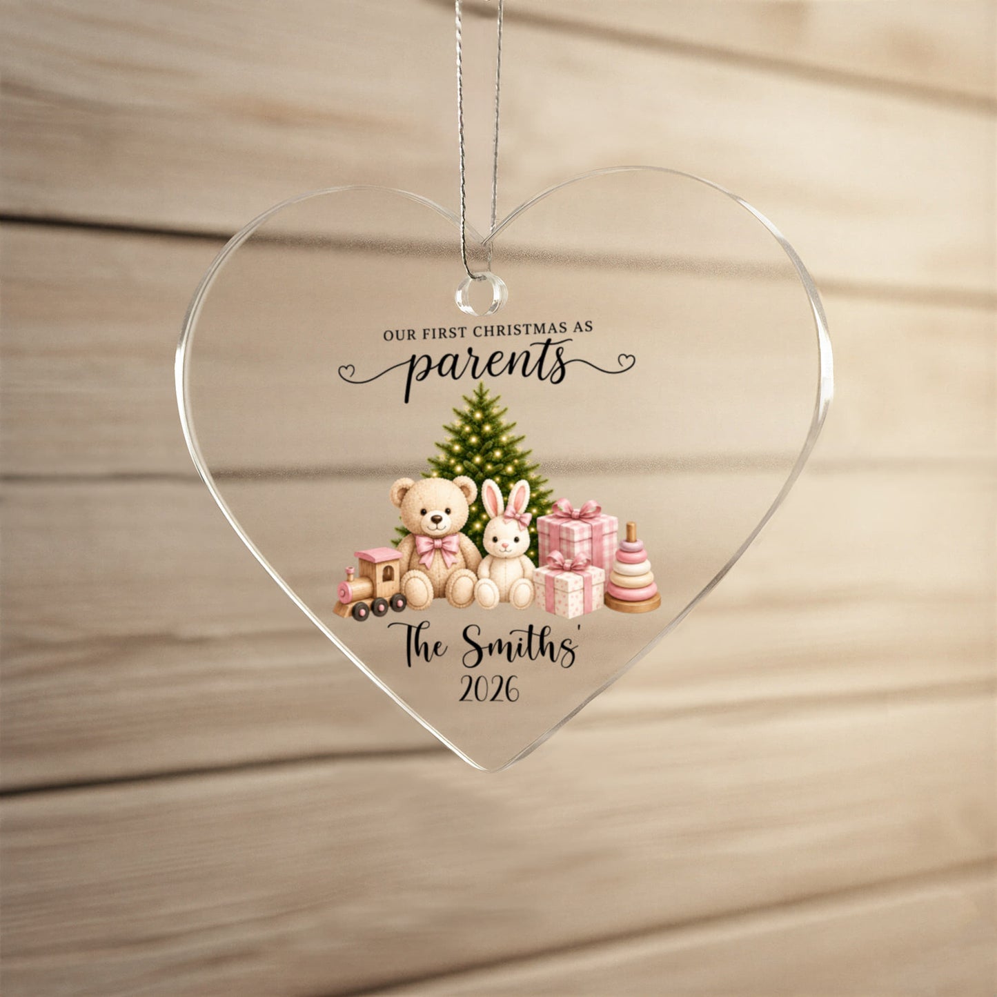 1st Christmas As Parents Ornament