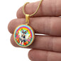 Chihuahua Dog Engraved Rainbow Bridge Memorial Necklace-[Heartfelt Family Gift]