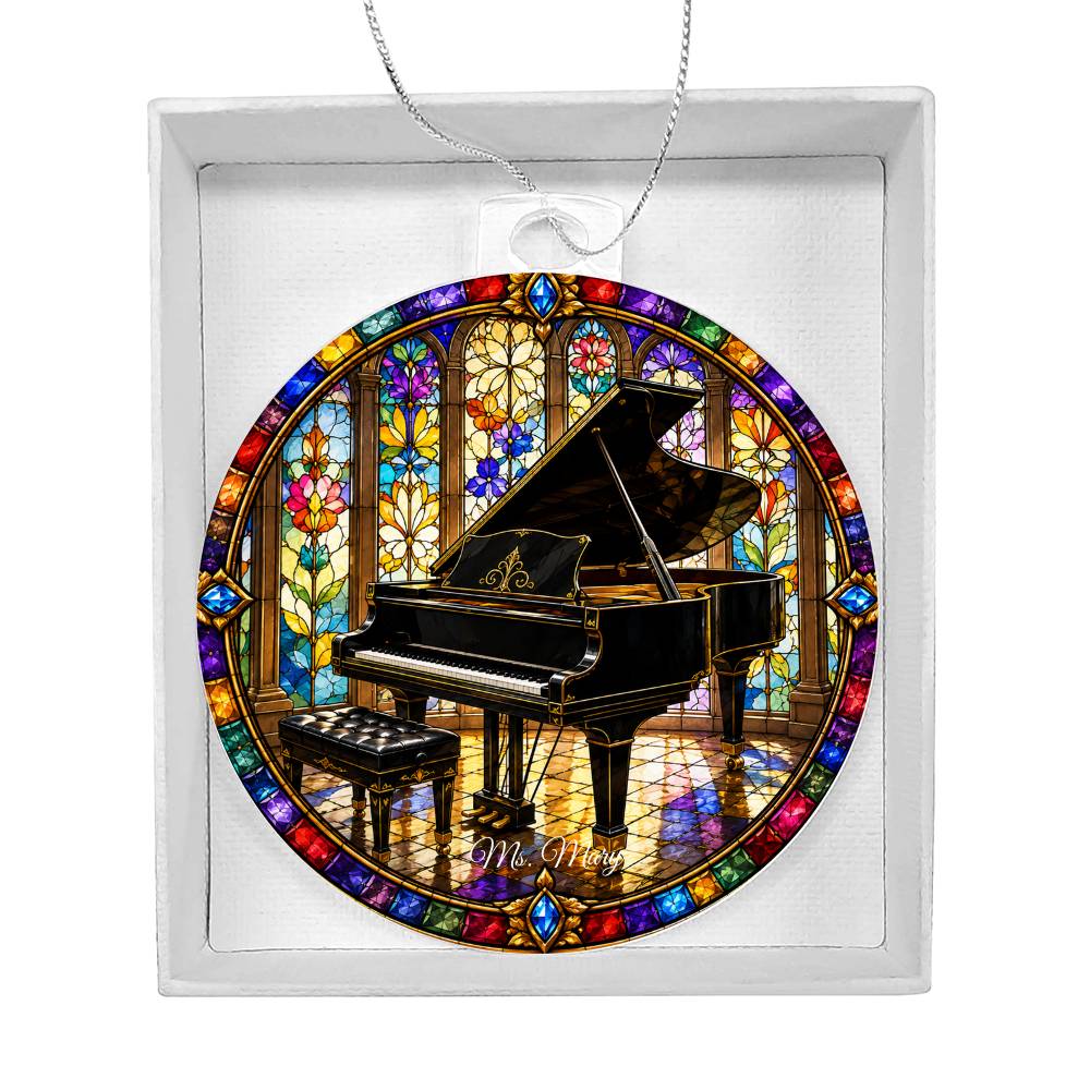 Piano Christmas Ornament Gift