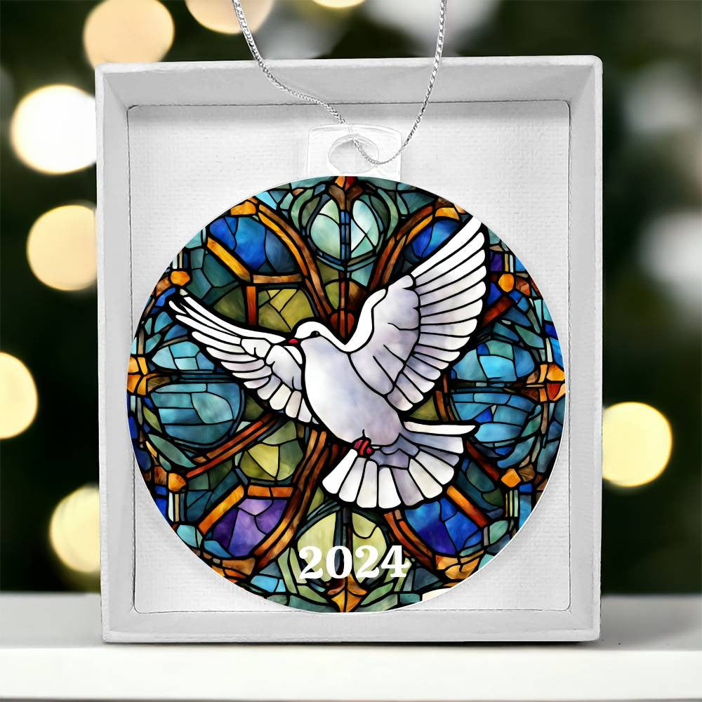 Dove Holy Spirit Ornament-[Heartfelt Family Gift]