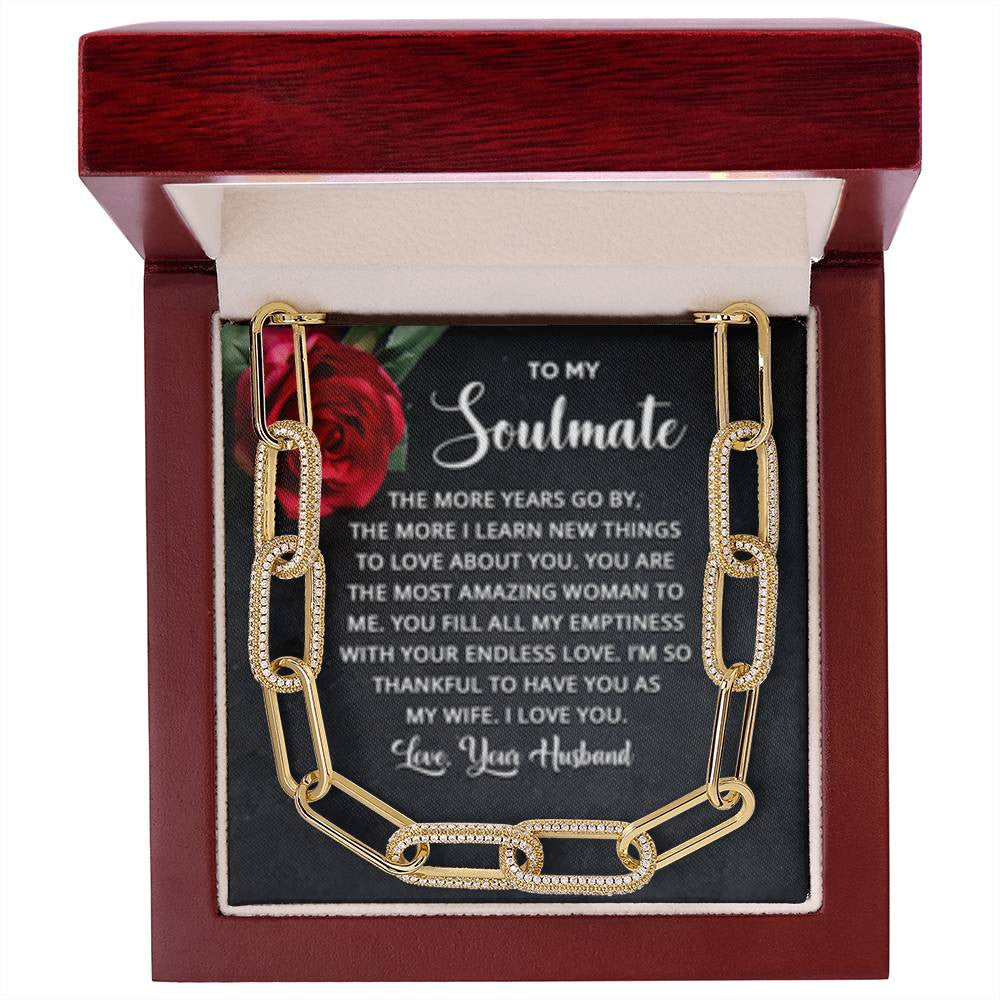 Soulmate Forever Linked Necklace-[Heartfelt Family Gift]