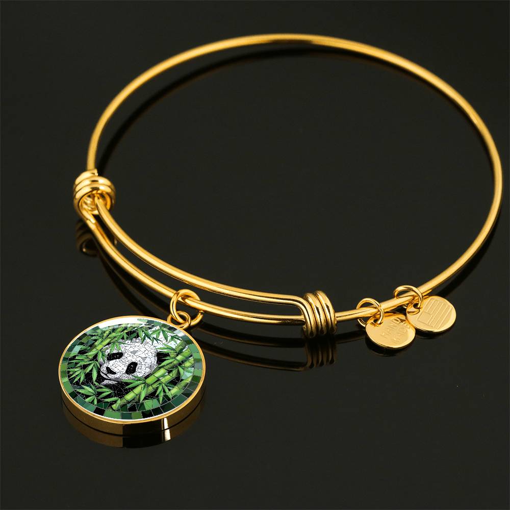 Panda Engraved Necklace