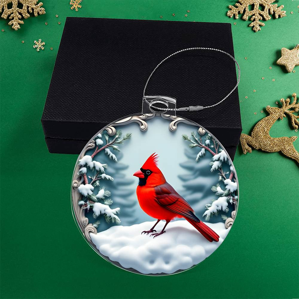 Cardinal Christmas Ornament