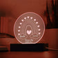 Rainbow Baby  Name Night light-[Heartfelt Family Gift]