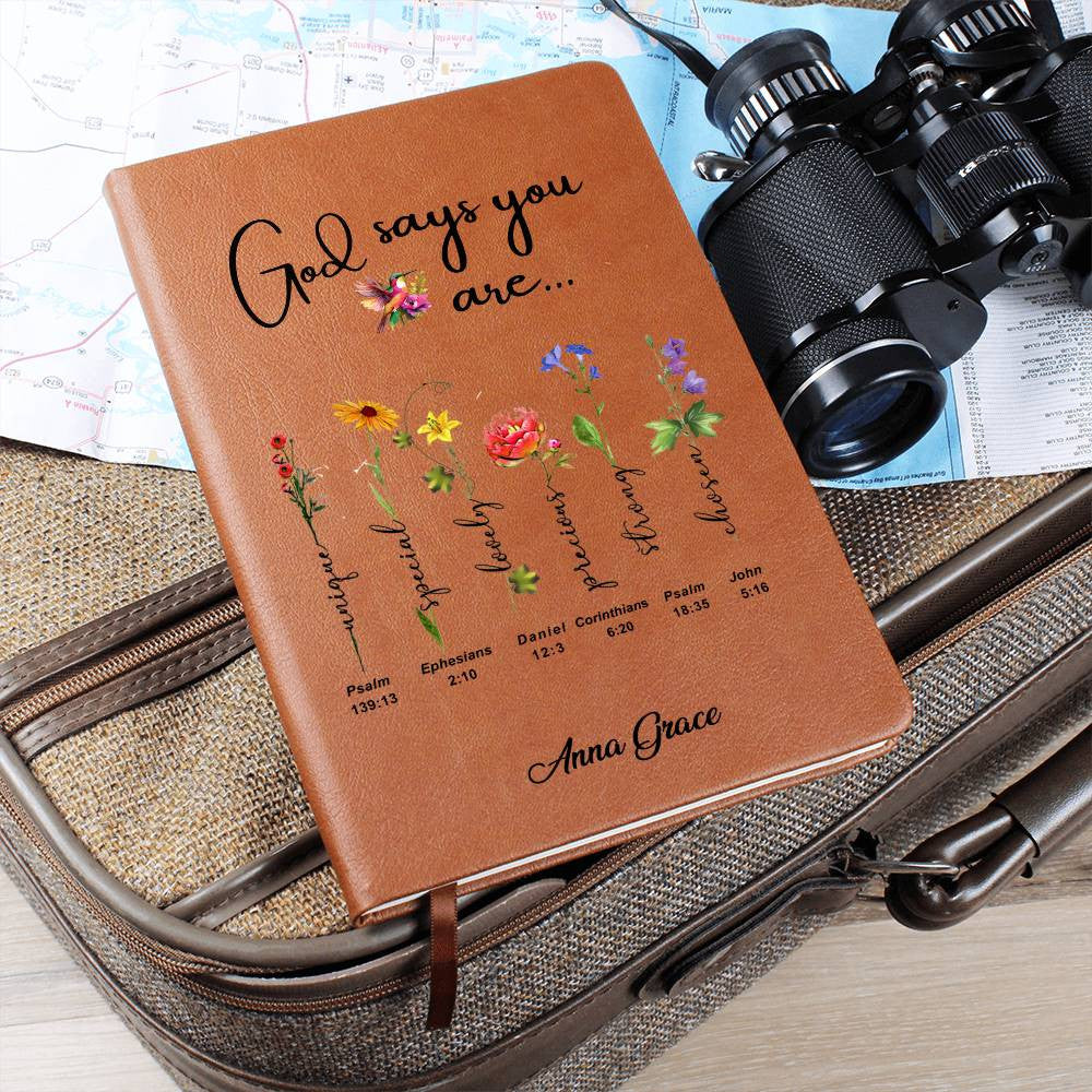 God Says You Are Journal-[Heartfelt Family Gift]