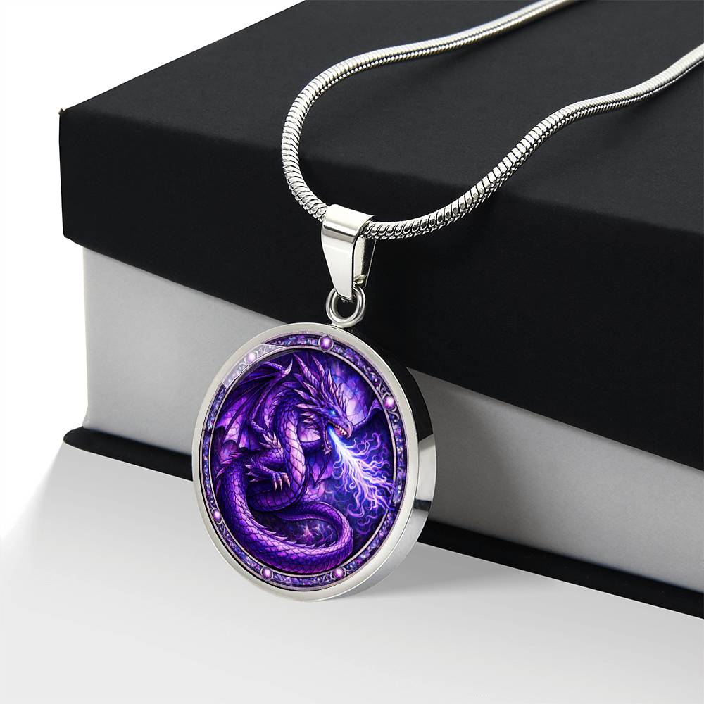 Personalized Purple Engraved Necklace Bracelet or Keychain